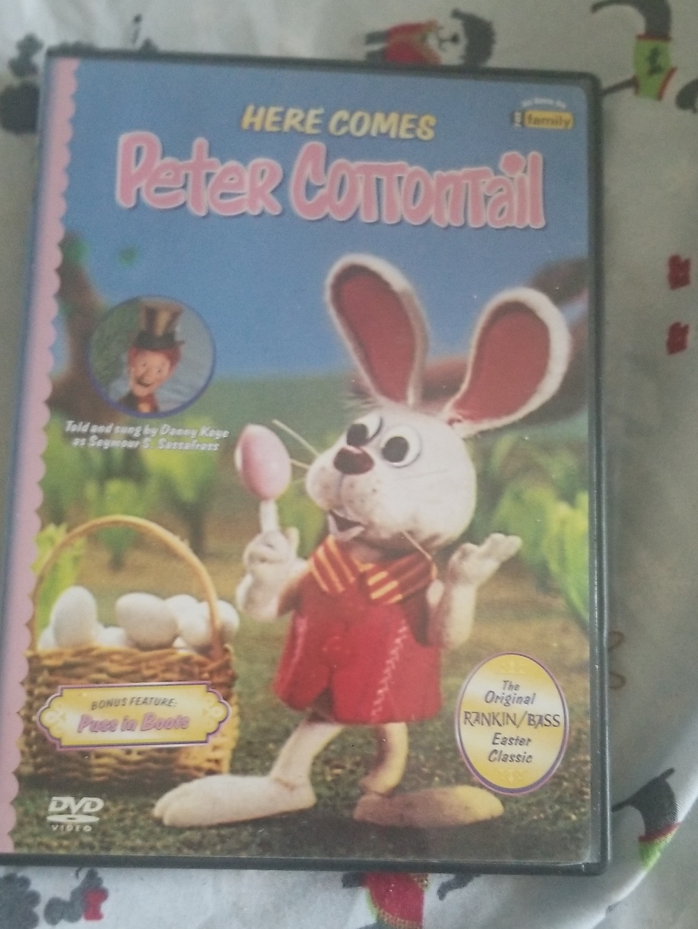Here Comes Peter Cottontail DVD - Pink & Blue Easter Classic